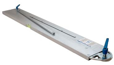 rabo verstellbarer Bauwinkel, zusammenklappbar, stufenlos von 0-120° einstellbar, Rastung bei 15/30/45/60/90/120°, zweifache Klemmung, justierbare Horizontallibelle, Schenkellänge 150 cm