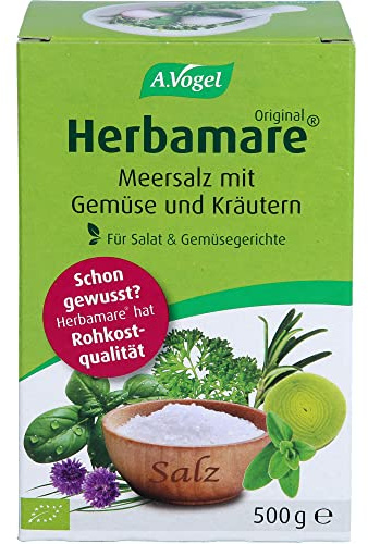 A. Vogel Herbamare Frischkräuter-Meersalz Nachfüllpackung, 500 g