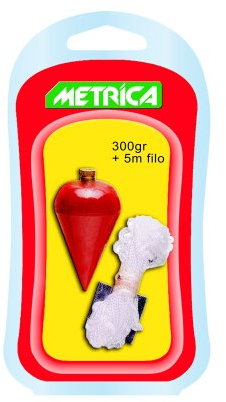 Metrica 60363 Filo a Piombo, 300 Grammi