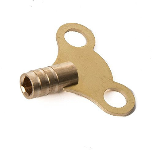 Radiator Bleed Key Brass Air Vent Winged Plumbers Tool - Set Of 2