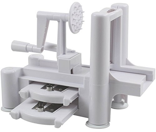 APOLLO Triple bladed spiraliser, White, 31x23x17