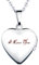 Yumilok Halskette für Damen Herren mit I Love You Gravur Foto Medaillon zum Öffnen Photo Bilder Amulett Silberfarben Rosa Herzanhänger für Damen Mädchen