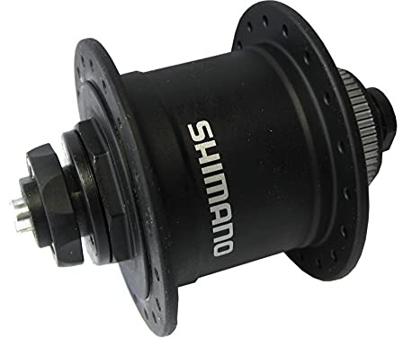 SHIMANO 2091615000 Hub Dynamo, Black, 10 x 6 x 4 cm