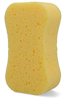 NIGRIN 71412 Schwamm Supersoft Knochenform, Gelb