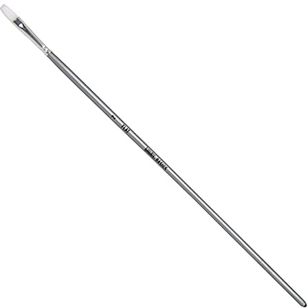 Liquitex 6923002 BASICS Paint Brush, Flat No. 2, white