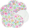 Imse Vimse Stilleinlage Bio-Baumwolle 3 Paar Flowers