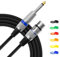 TIGER Mic6-10 - Cavo Con Connettore Femmina Xlr Su Jack In Bronzo, 10 metri