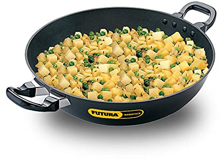Hawkins Futura Non-Stick Round Bottom Deep-Fry Pan, 30cm