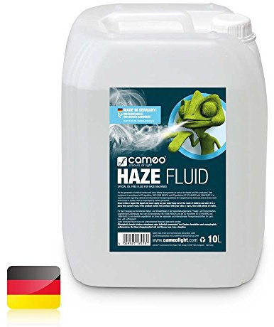 Cameo HAZE FLUID 10 l hazefluid för fin dimdensitet och lång livslängd, oljefri, 10 l