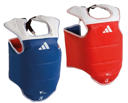 adidas adidas Wt Taekwondo kampsport Tkd Body Protector Chest Guard adidas WT Taekwondo kampsport bröstskydd TKD blandat