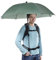 Walimex Pro Swing handsfree Regenschirm mit Tragegestell oliv, Mittel
