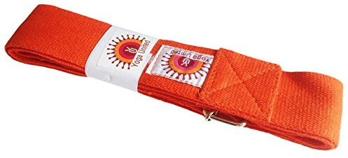 Cinturón de Yoga -Bar Hebilla - Naranja