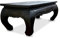 livasia Opiumtisch aus Massivholz 100 x 50 x 40cm asiatischer Beistelltisch BZW. Couchtisch (schwarz)