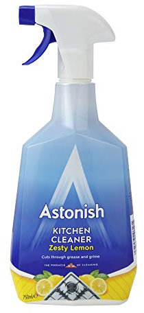 Astonish 750 ml Küche Fett Schmutz Entferner Ofen Herd Tops Grills von New