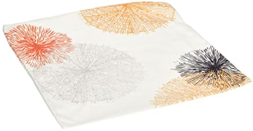 Home fashion Kissenhülle Digitaldruck, Samt, orange, 1 x 40 x 40 cm