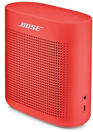 Bose SoundLink Color II - Enceintes Portables Bluetooth (Résistante aux Projections d'eau), Rouge