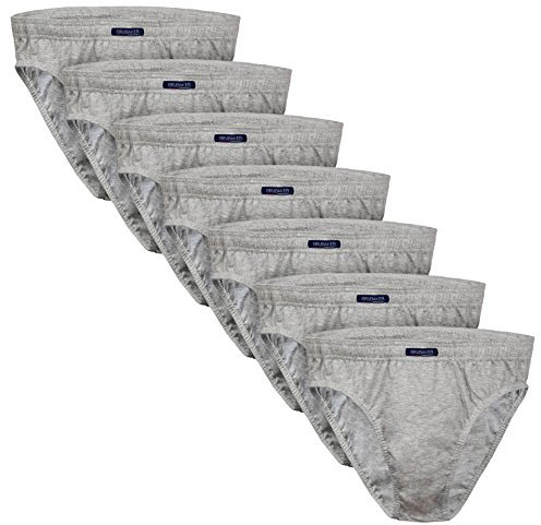 BRUBAKER 7er Pack Herren Slips Baumwoll Mix