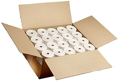 ROTOLO TERMICO 80x80mm anima da 12mm OMOLOGATO PER SCOMMESSE / STAMPANTI COMANDE / REGISTRATORI DI CASSA / STAMPANTI FISCALI / POS CONF. 50PZ