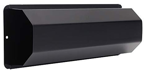 Profirst Mail PM 543 Zeitungsrolle Schwarzgrau Stahl HxBxT 142x402x85 mm inklusive Aufklebern und Montagematerial