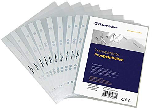 Soennecken Prospekthülle 1506 DIN A5 PP transparent 100 St./Pack.