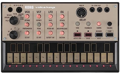Korg VOLCA-KEYS Analog-Synthesizer Schwarz