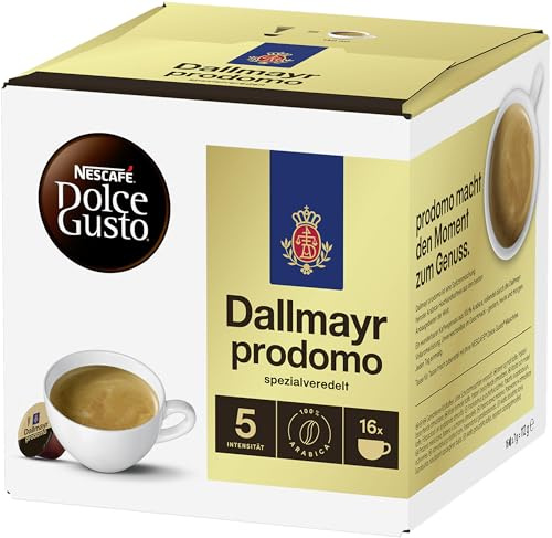 NESCAFÉ DOLCE GUSTO DALLMAYR prodomo Kaffeekapseln 1er Pack (1 x 16 Portionen)