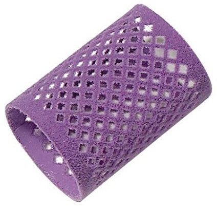 COIPRO - Bigodini in metallo, 12 pz, 45 mm, floccati, colore: viola, diametro: 45 mm, 12 pezzi