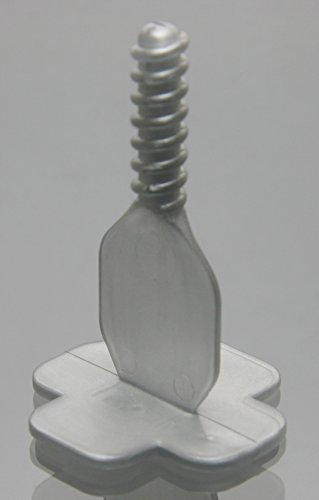 Brunoplast Nivifix Lot de 250 entretoises droites pour joints de 1 mm de largeur (système de pavage, pose de carrelage, installation de carreaux)