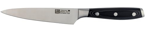 Rockingham Forge 9100 Series 5 Utility Knife Stainless Steel Blade, Micarta Handle