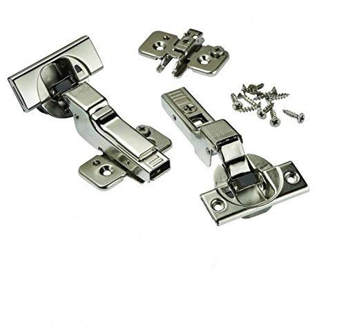 Blum Soft-Close 110° BLUMotion Clip Top Inset Hinges for Frameless Cabinets