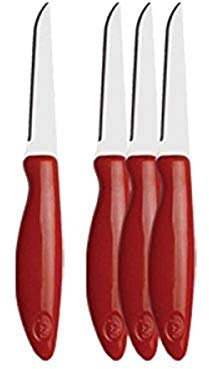 Joie Kitchen Gadgets 067742-260284 Flexi Paring Knife, Mixed Red/Green