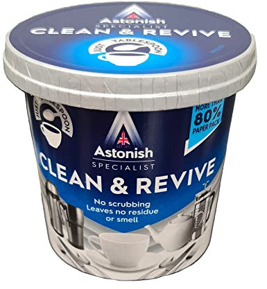 Astonish Cup Clean Stain Remover 1 x 350g for Flasks Mugs and Cups