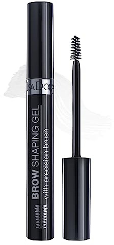 IsaDora Augenbrauen Gel mit Präzisionsbürste - Einfaches Fixieren und langanhaltendes Ergebnis - Für definierte und voller wirkende Augenbrauen - Augenbrauen Laminieren - Augenbrauengel Transparent