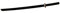 S.B.J - Sportland Bokken schwarz, 100 cm, Holzschwert