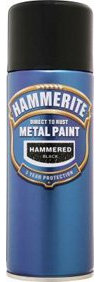 Hammerite Hammered Black 400ml AEROSOL