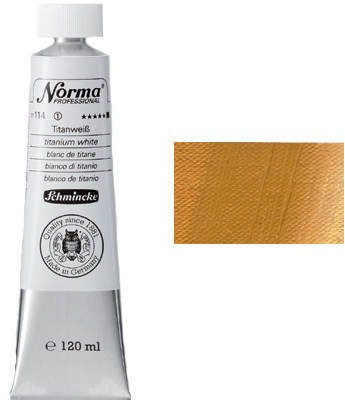 Schmincke – Norma® Professional - feinste Künstler-Ölfarben, Gelber Ocker - 120 ml