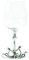 Vagabond House Octopus Stiel, Bordeauxglas, 24 cm hoch, 53,3 g