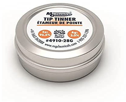 MG Chemicals SAC305 Lead Free Tip Tinner, (28g) 1 oz container, No Clean Formulation