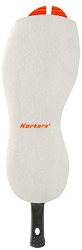 KORKERS OmniTrax v3.0 Felt, White/Orange, Size 12 (FA3010-12)