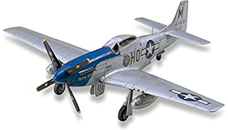 TAMIYA 300060749 Other License 300060749-Luftfahrt, 1:72 P-51D Mustang North American, originalgetreue Nachbildung, Plastik Bausatz, Basteln, Modellbausatz, Zusammenbauen, unlackiert, Mittel