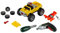 Theo Klein 8168 Bosch Truck Set, 3 in 1 I Konstruktionsset für 3 LKW-Modelle I Inkl. batteriebetriebenem Spiel-Akkuschrauber I Spielzeug für Kinder ab 3 Jahren