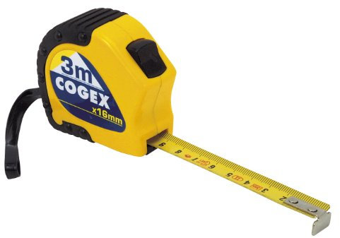 Cogex 46214 Mètre ruban boîtier bi-matière avec 2 blocages