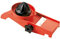 Original TNS 2000 Gemüsehobel inkl. Restehalter Farbe Rot / Schwarz