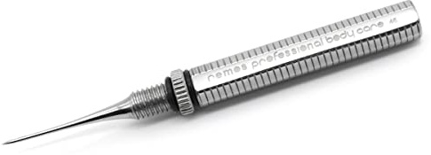 REMOS Zahnstocher mit gerader abschraubbarer Spitze - rostfreier Edelstahl 5 cm