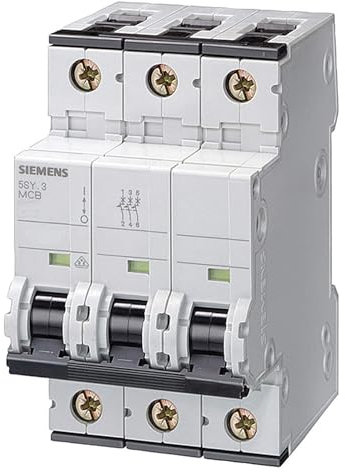 SIEMENS - Siemens 5SY63166 Leitungsschutzschalter 6kA B16 3P in 3TE 400V, MCB, Sicherungsautomat