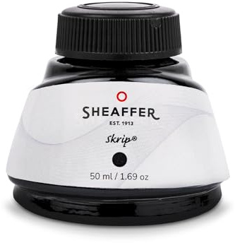 Sheaffer Skrip - Bottled Ink, suitable for Sheaffer fountain pens, 50ml bottle, black