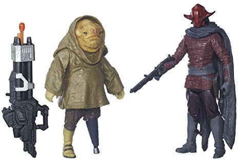 Star Wars Figuren Sidon Ithano und Quiggold Erwachen der Macht“, 9,5 cm groß – 2-teiliges Set