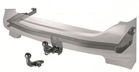 Westfalia Abnehmbare Anhängerkupplung für Mercedes Citan (BJ 10/2012-08/2021), Renault Kangoo (inkl Grand + Rapid) (BJ 02/2008-04/2021)