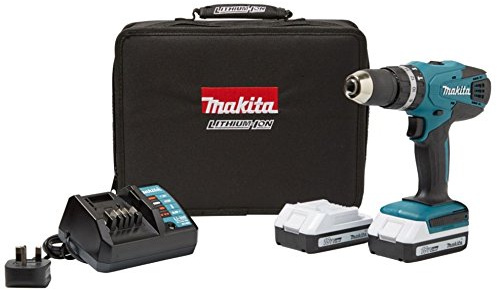 MAKITA G-SERIES CORDLESS 18V 1.5AH LI-ION COMBI DRILL 2 BATTERIES HP457DWEX2