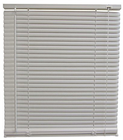 Original Easy-Shadow Kunststoff PVC Jalousie Jalousette Breite 120 x 220 cm Höhe in Farbe weiß - Lamellenbreite 25 mm